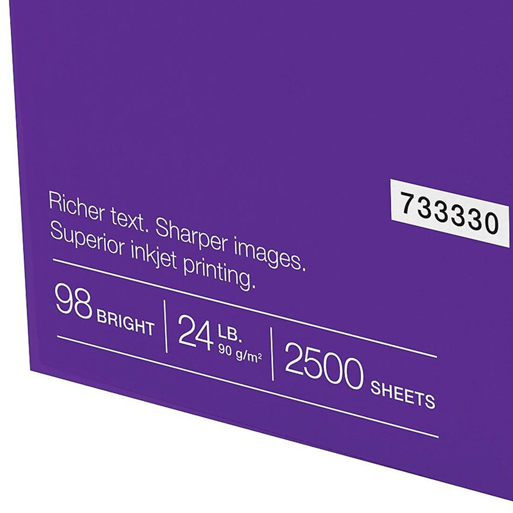 Staples Premium 8,5" x 11" Mehrzweckpapier 24 Pfund 98B 500/RM 5 RM/CT 733330 - Bild 5 von 6
