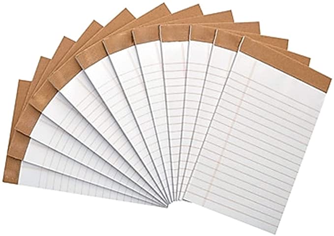 MyOfficeInnovations Notizblöcke 5" x 8" breit weiß 50 Blatt/Block 12 Blöcke/Packung (19938) - Bild 4 von 7