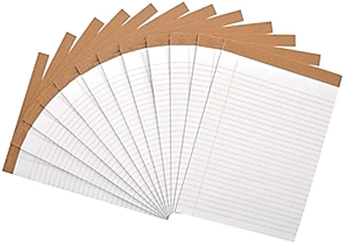 MyOfficeInnovations Notizblöcke 8,5" x 11,75" breit weiß 50 Sh./Pad 12 Blöcke/PK - Bild 2 von 8
