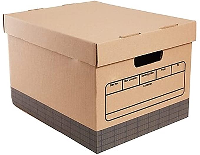 MyOfficeInnovations Medium Duty 100% Recycled Storage Boxes Letter/Legal Size - Foto 2 di 9