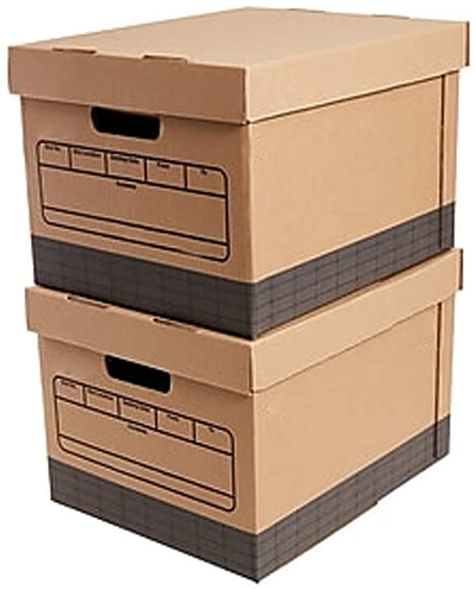 MyOfficeInnovations Medium Duty 100% Recycled Storage Boxes Letter/Legal Size - Foto 3 di 9