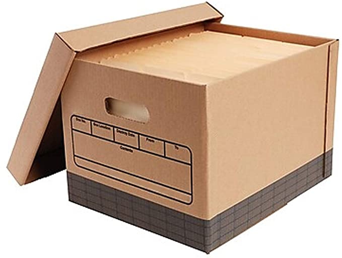 MyOfficeInnovations Medium Duty 100% Recycled Storage Boxes Letter/Legal Size - Foto 4 di 9